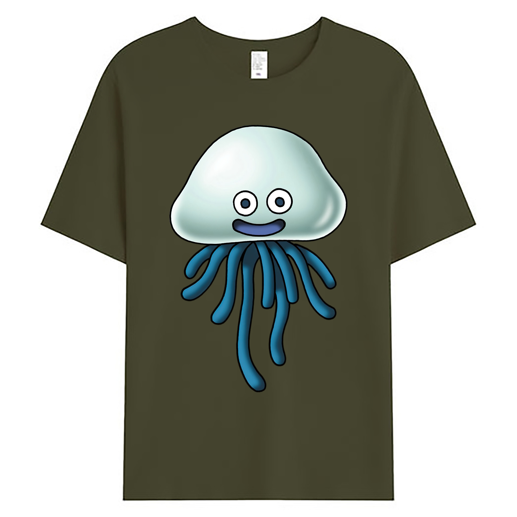 （画像用） ドラゴンクエスト Doragon Kuesuto Dragon Quest 綿100％ メンズ半袖Tシャツ｜肌触りやわらか＆通気性